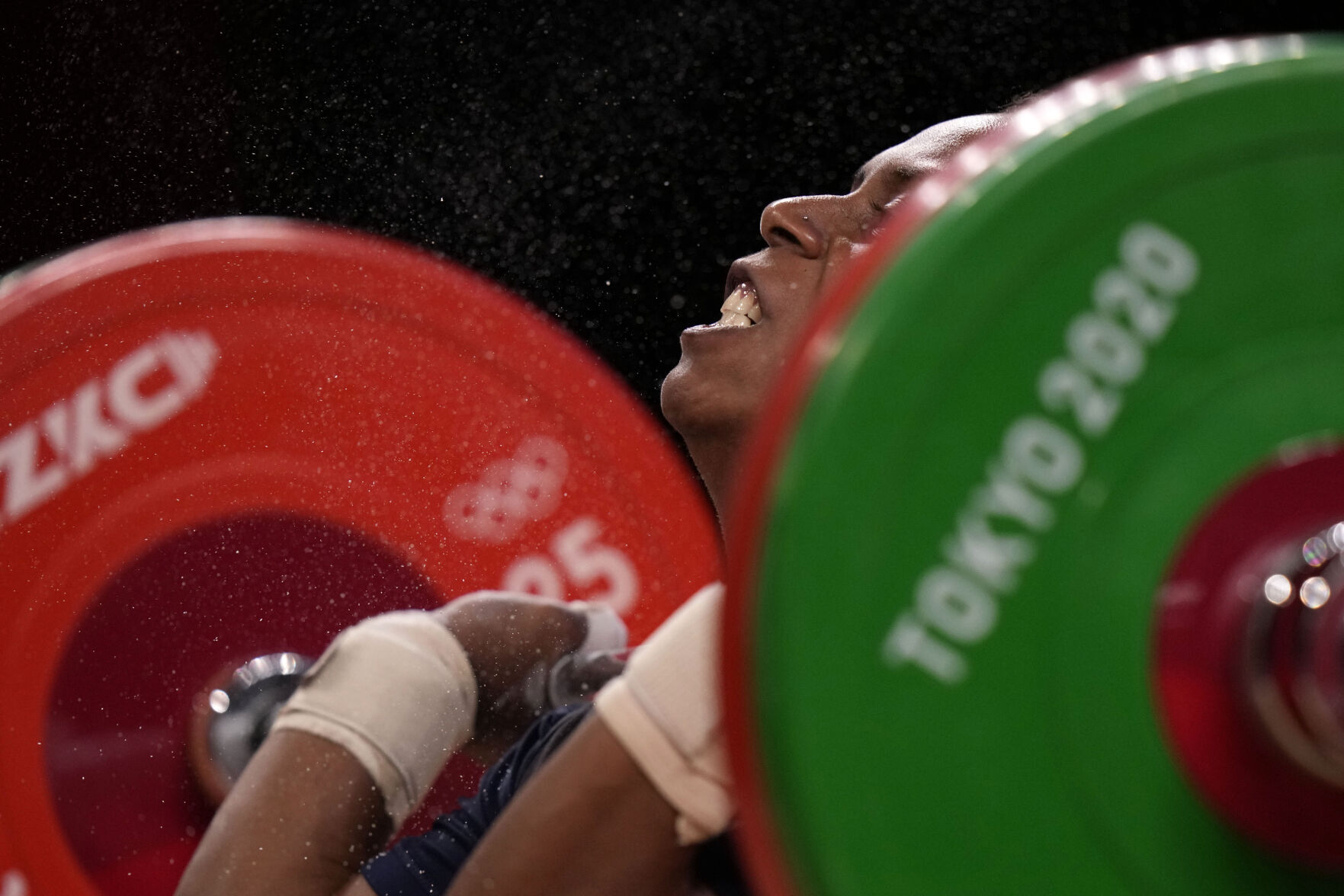 APTOPIX Tokyo Olympics Weightlifting Women